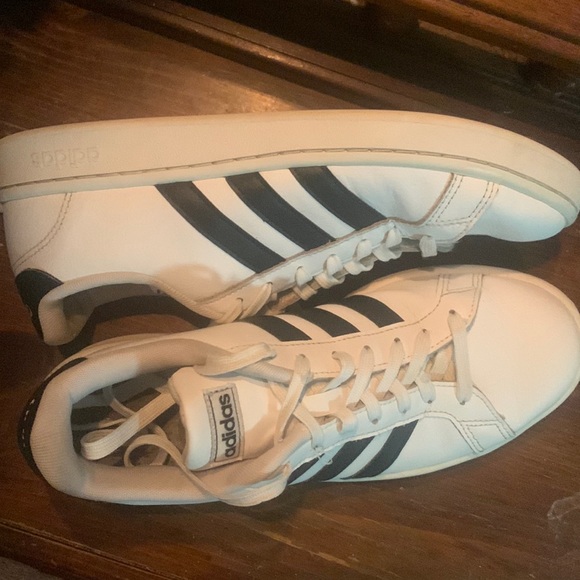 White Men Adidas Shoes - Picture 1 of 1